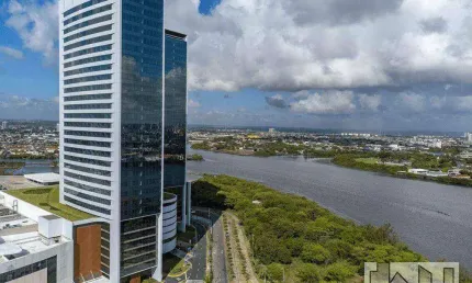 Sala para alugar, 33 m² por r$ 5.000,00/mês - pina - recife/pe