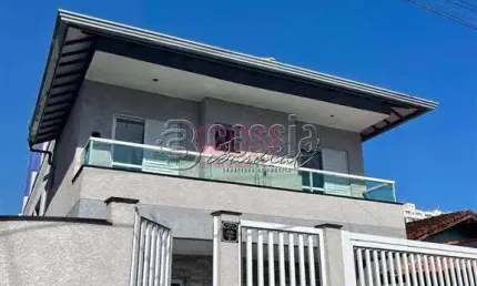 Sobrado de condomínio com 2 quartos, aviação, praia grande - r$ 595 mil, cod: 2020