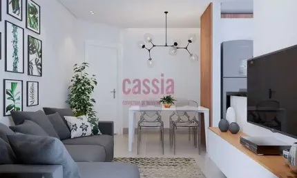 Apartamento com 1 quarto, boqueirão, praia grande - r$ 400 mil, cod: 4140