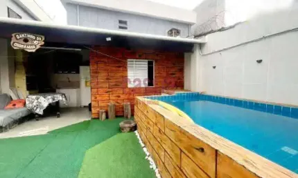 Casa com 2 quartos, Maracanã, Praia Grande - R$ 520 mil, Cod: 4699