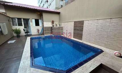 Casa com 3 quartos, Guilhermina, Praia Grande - R$ 860 mil, Cod: 4754
