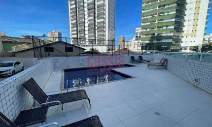 Apartamento com 2 quartos, Guilhermina, Praia Grande - R$ 345 mil, Cod: 5077