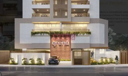 Apartamento com 1 quarto, Caiçara, Praia Grande - R$ 399 mil, Cod: 5141