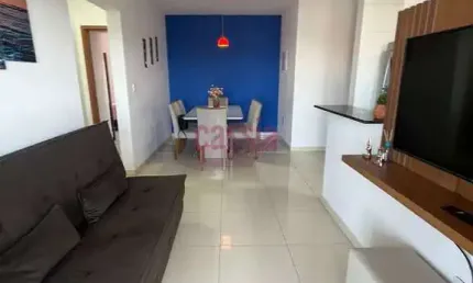 Apartamento com 2 quartos, balneário maracanã, praia grande - r$ 439 mil, cod: 4993