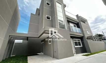 Sobrado com 3 dormitórios à venda, 129 m² por R$ 850.000,00 - Capão Raso - Curitiba/PR