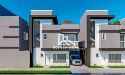 Sobrado com 3 dormitórios à venda, 120 m² por R$ 749.900,00 - Portão - Curitiba/PR