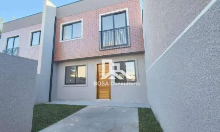 Sobrado com 3 dormitórios à venda, 91 m² por R$ 530.000,00 - Santa Cândida - Curitiba/PR