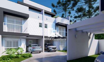 Sobrado com 3 dormitórios à venda, 120 m² por R$ 699.000 - Uberaba - Curitiba/PR