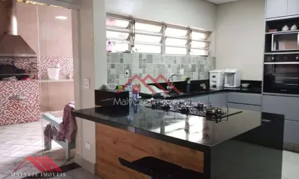Sobrado com 3 dormitórios à venda, 209 m² por R$ 899.000,00 - Jardim Hollywood - São Bernardo do Campo/SP