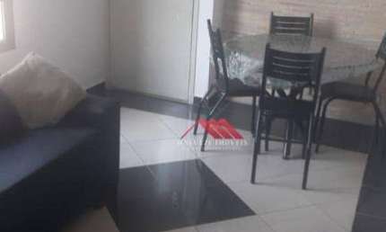 Apartamento Mobiliado com 2 dormitórios para alugar, 78 m²  - Rudge Ramos - São Bernardo do Campo/SP