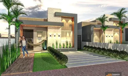 Casa em condomínio fechado com 3 quartos à venda na Rua Colônia Boa União, s/n Condomínio Reserva Parque, 100, Boa União, Camaçari