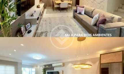 Sobrado no Condominio Villagio Mont Serrat em Cuiabá com 3 suítes codigo: 115728