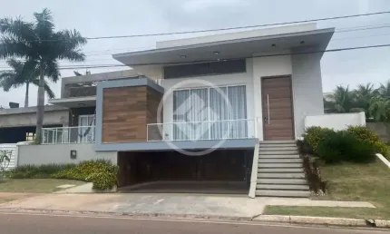 Vende-se casa de frente para o lago - 450 m² com 5 suítes e piscina - Condomínio Florais dos Lagos - Cuiabá (MT) - Valor: R$ 5.200.000 codigo: 71729