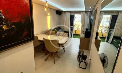 Apartamento no Condomínio  Villagio dos Ypês, sendo  2 quartos com guarda-roupas e ar-condicionado, 1 banheiro, cozinha com móveis planejados e sala com  ar condicionado. codigo: 82200