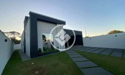 CASA NOVA TÉRREA COM 3 SUÍTES - BAIRRO BOM CLIMA - CHAPADA DOS GUIMARÃES - MATO GROSSO codigo: 107084