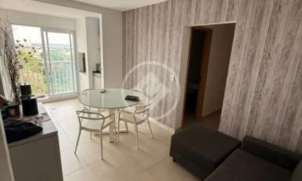 Aluga - se Apartamento no Edifício Villagio Calábria - 59m² - Mobiliado - 2 Quartos, sendo 1 Suíte -Goiabeiras  - Cuiabá MT - Valor:  R$ 3,800,00 codigo: 127360
