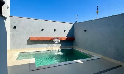 Casa Nova- 3 qtos (2 suítes) Piscina, Ótimo, acabamento