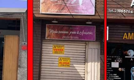 Alugo Loja no Centro, Perto do banco do Barsil, 45m2 com banheiro, Macaé/RJ