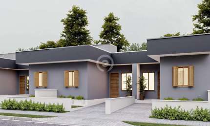 Casa à venda em Portão, Portão Velho, com 2 quartos, com 46.43 m²