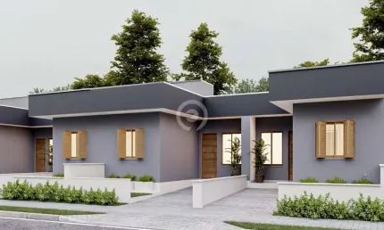Casa à venda em Portão, Portão Velho, com 2 quartos, com 46.43 m²
