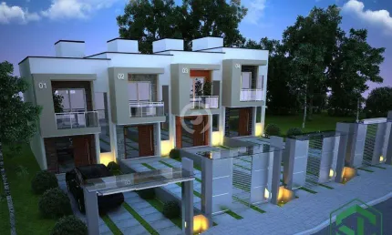 Casa à venda em Novo Hamburgo, Petrópolis, com 2 quartos, com 83.14 m²