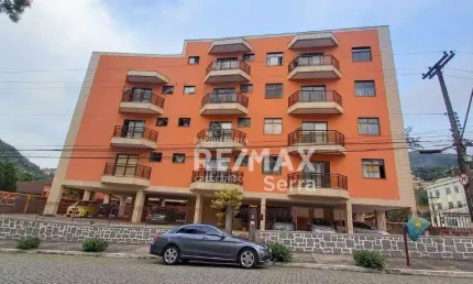 Apartamento com 1 dormitório à venda, 48 m² por r$ 350.000,00 - alto - teresópolis/rj