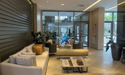 PQ IBIRAPUERA Apto com 1 dormitório para alugar, 44 m² por R$ 6.717/mês - Paraíso - São Paulo/SP