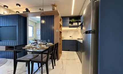 Apartamento de  um  dormitório  metrô  alto  da  boa  vista