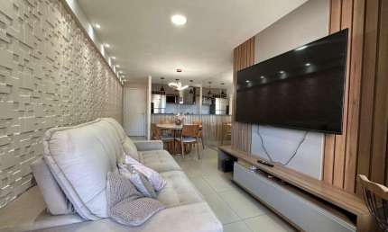 Apartamento com 3 dormitórios sendo 1 suíte no Bairro de Mangabeiras - 63m²