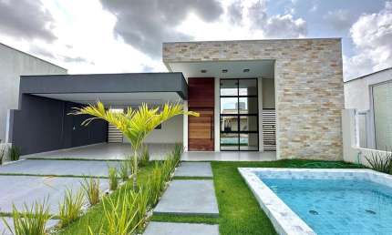Casa com 3 dormitórios sendo 1 suíte em Condomínio Fechado - Marechal Deodoro (276m²)