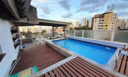 Apartamento Duplex na Cobertura com 4 suítes + Closet e DCE em Salvador/BA - 423m²