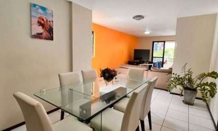 Apartamento com 3 suítes + DCE no Bairro da Jatiúca - 109m²