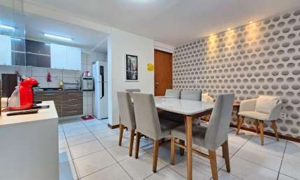 Apartamento com 3 dormitórios sendo 2 suítes umas delas reversível  no Bairro da Jatiuca - 75m²