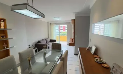 Apartamento com 3 dormitórios sendo 1 suíte no Bairro da Jatiúca - 73m²