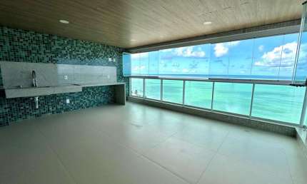 Apartamento á Beira Mar de Cruz das Almas com 4 suítes + Closet - 259m²