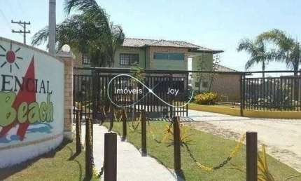 Terreno em condomínio fechado à venda na Emb. São Vicente,  km 3 - s/n, 3, Fazendinha, Araruama por R$ 80.000