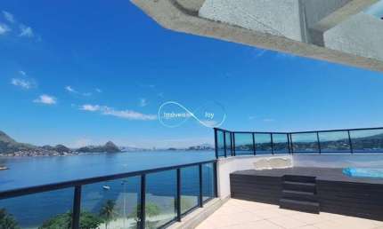 Cobertura com 4 quartos para alugar na Avenida Sílvio Picanço, 845, Charitas, Niterói por R$ 15.000