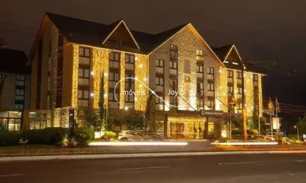 Apartamento com 1 quarto à venda na Avenida Das Hortênsias, 4079, Dutra, Gramado por R$ 97.000