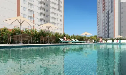 Lindo Apartamento de 2 quartos com varanda e lazer completo na Zona Norte - Irajá - RJ