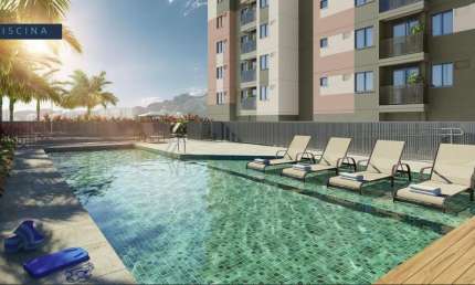 Excelente Apartamento de 2 quartos com varanda e lazer de resort em Cachambi - RJ