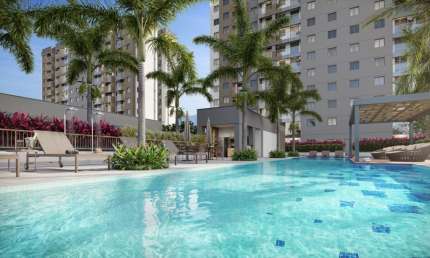 Lindo Apartamento de 2 quartos, suíte e varanda e lazer completo na Barra - RJ