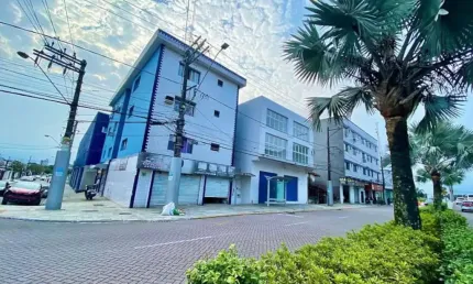 Apartamento com 1 quarto à venda na Avenida Presidente Costa e Silva, 1341, Boqueirão, Praia Grande