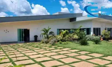 Chácara 5.000m2 - Oportunidade! Belíssima Chácara Construção de Alto Padrão em Condomínio Fechado