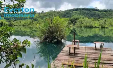 Rancho - Área 48.400m2 - Ótima oportunidade - Moradia, lazer, pescaria e pequenas atividades rurais - Capim Branco II Valor R$1.350.000,00
