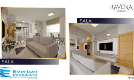 Apto de 67 m², com 2 quartos (1 suíte), uma vaga, próximo terminal planalto