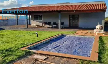 A casa de campo que sonhou, está aqui! chácara em condomínio no miranda - condomínio fechado esmeraldas.