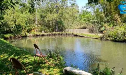 Oportunidade de lazer e gerar renda! Chácara com 7.500m² no condomínio Douradinho;
