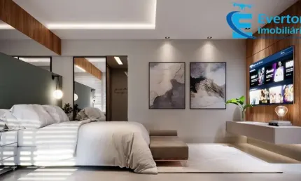 Apartamentos novos, 3 quartos e com vista privilegiada de frente para uma linda área de preservação permanente;