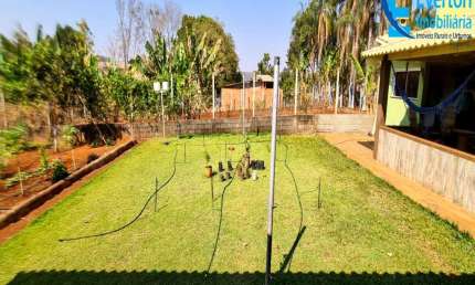 Lindo Rancho em Condomínio no Miranda V a 30 km de Uberlândia-MG;