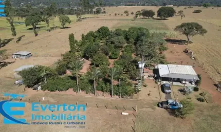 Chácara com 7,50 hectares (1,54 alqueires) próximo a Uberlândia - MG